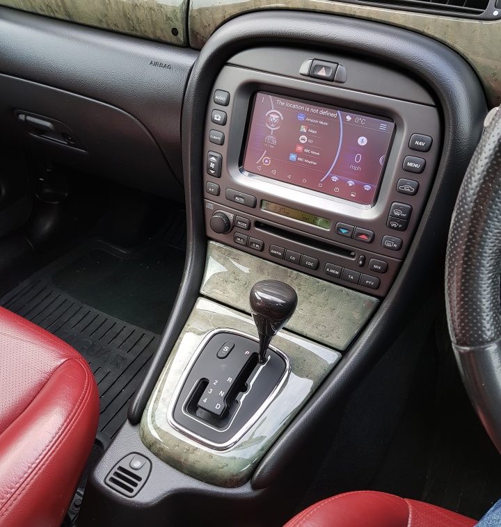 2018, and the 'JagDroid' has replaced the standard Jaguar touchscreen. 2018, and the 'JagDroid' has replaced the standard Jaguar touchscreen.